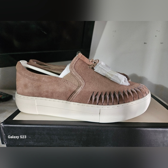 J/SLIDES "AZTEC TAUPE SUEDE" SIZE 6.5 - Picture 11 of 11